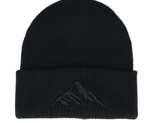Cuff Beanies-Wild Spirit Mountain 3d Pumpkin Soft Deep Cuff - Orange