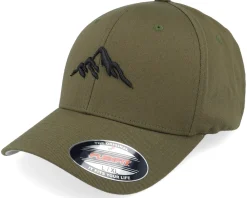 Flexfit-Wild Spirit Mountain 3d White/Dark Flexfit - Grey
