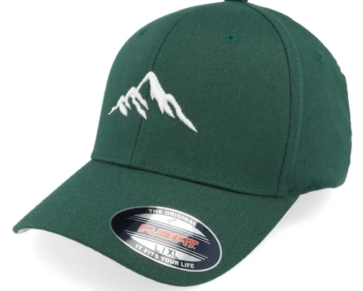 Flexfit-Wild Spirit Mountain 3d White/Dark Flexfit - Grey
