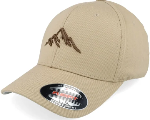 Flexfit-Wild Spirit Mountain 3d White/Dark Flexfit - Grey