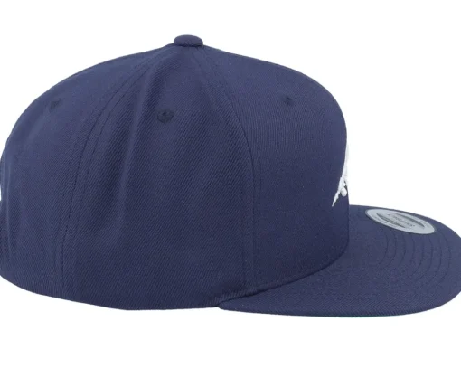Best Wild Spirit Mountain 3d White/Navy Snapback - Blue