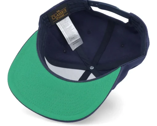 Best Wild Spirit Mountain 3d White/Navy Snapback - Blue
