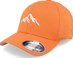 Flexfit-Wild Spirit Mountain 3d White/ Flexfit - Orange