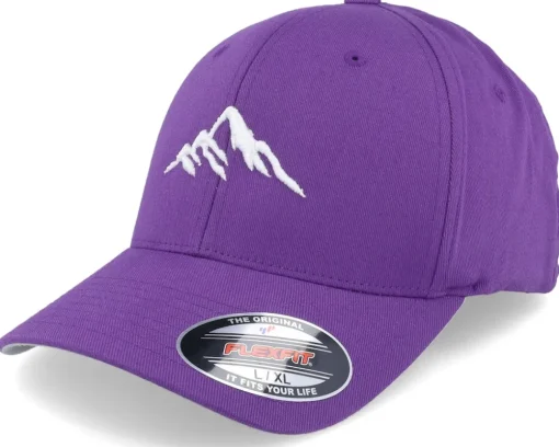Flexfit-Wild Spirit Mountain 3d White/ Flexfit - Orange