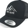 Trucker-Wild Spirit Mountain Black Trucker -
