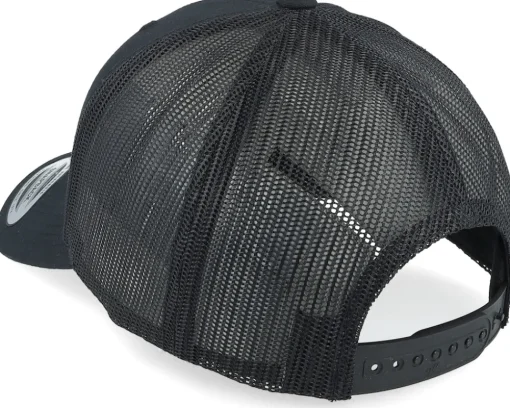 Trucker-Wild Spirit Mountain Black Trucker -