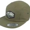 5-Panel-Wild Spirit Mountains And Forest Patch Olive 5-panel -