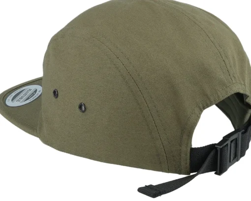 5-Panel-Wild Spirit Mountains And Forest Patch Olive 5-panel -