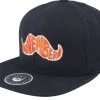 Clearance Bearded Man Movember Typo Black Snapback -
