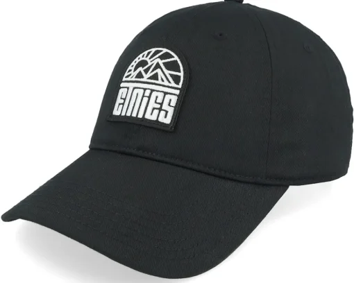 Best Etnies Mtn Patch Strapback Black/White Dad Cap -