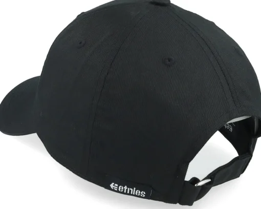 Best Etnies Mtn Patch Strapback Black/White Dad Cap -