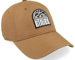 Dad Cap-Etnies Mtn Patch Strapback Khaki Dad Cap -