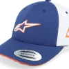 Online Alpinestars Multicomp Hat Blue/White Adjustable -