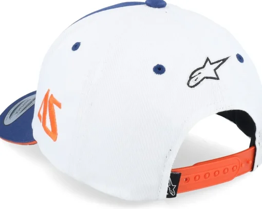 Online Alpinestars Multicomp Hat Blue/White Adjustable -