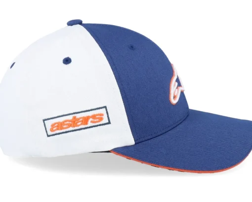 Online Alpinestars Multicomp Hat Blue/White Adjustable -