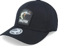 Sale Skillfish Muskellunge Muskie Wooly Combed Black Flexfit -