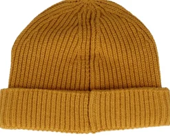 New Beechfield Mustard Harbour Short Beanie - Yellow