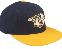 Snapback-American Needle Nashville Predators Archive 400 Navy/Yellow Snapback -