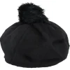 Clearance Brixton Natalie Oversized Black Pom Beret -