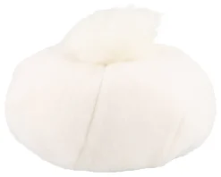 Berets-Brixton Natalie Oversized Pom Off White Beret -