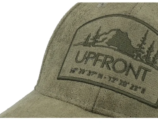 Adjustable-Upfront Nate Hard Classic Baseball Cap Dark Adjustable - Green