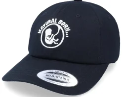 Discount Iconic Natural Born Black Dad Cap
