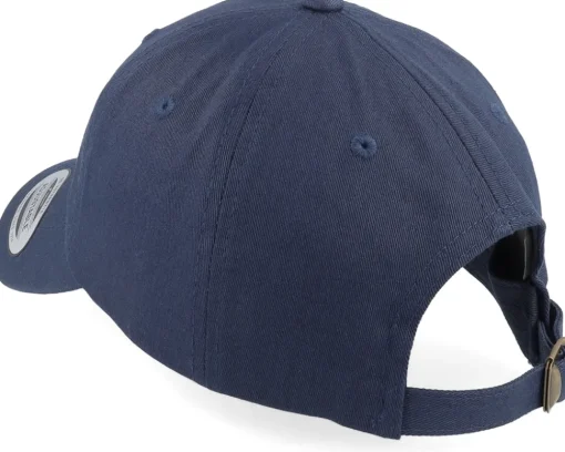 Dad Cap-Yupoong Navy Dad Cap -