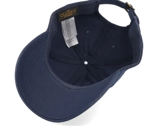 Dad Cap-Yupoong Navy Dad Cap -