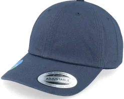 Dad Cap-Yupoong Navy Ecowash Dad Cap -