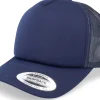 Trucker-Yupoong Navy Foam Trucker -
