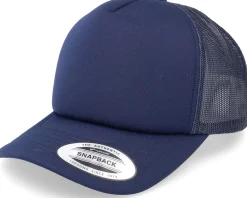Trucker-Yupoong Navy Foam Trucker -