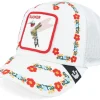 Trucker-Goorin Bros. Necessary Nectar White A-Frame Trucker -