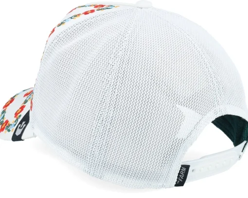 Trucker-Goorin Bros. Necessary Nectar White A-Frame Trucker -