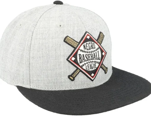 Snapback-American Needle Negro League Baseball Archive Heather Grey/Black Snapback -