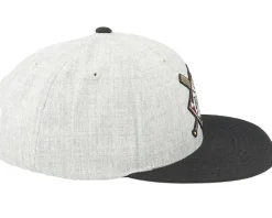 Snapback-American Needle Negro League Baseball Archive Heather Grey/Black Snapback -