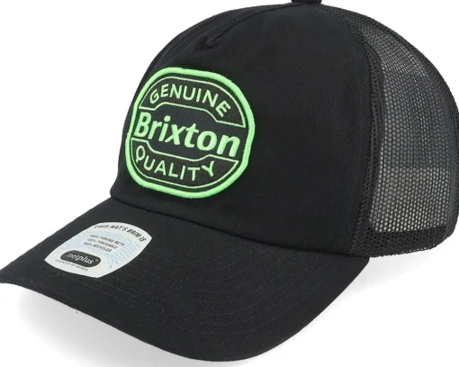 Trucker-Brixton Neon Keaton Hat /Yellow Trucker - White