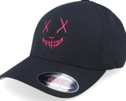 Flexfit-Iconic Neon Smile Pink/ Flexfit - Black