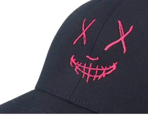 Flexfit-Iconic Neon Smile Pink/ Flexfit - Black
