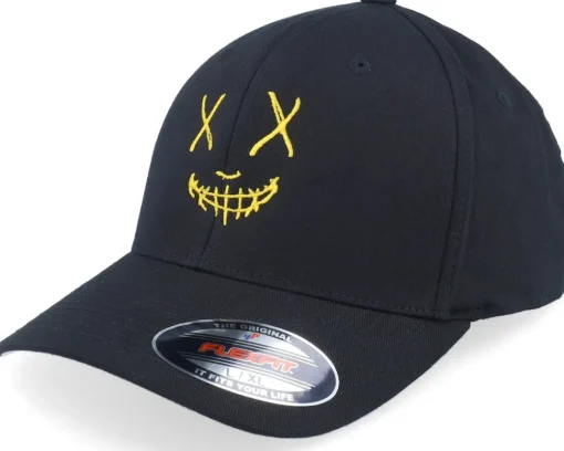 Flexfit-Iconic Neon Smile Pink/ Flexfit - Black