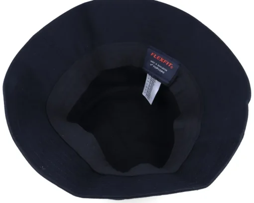 Buckets-Iconic Neon Summer Beach Flamingo Black Bucket -