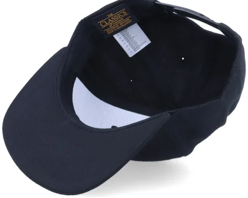 Kids-Iconic Neon Summer Beach Flamingo Black Snapback -
