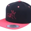 Snapback-Iconic Neon Summer Sexual Education Black/Pink Snapback -