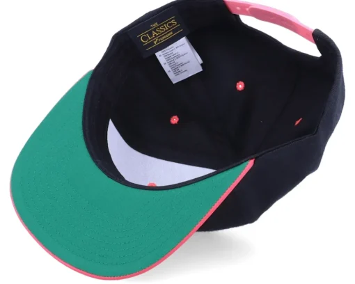 Snapback-Iconic Neon Summer Sexual Education Black/Pink Snapback -