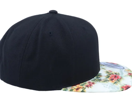 Snapback-Iconic Neon Summer Wine Floral Mint Snapback -