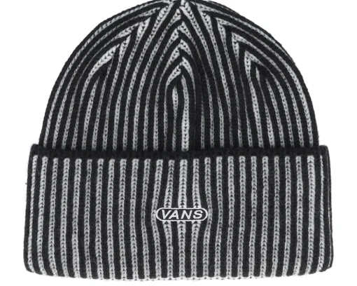 Clearance Vans Nesbit Beanie Black/White Cuff -