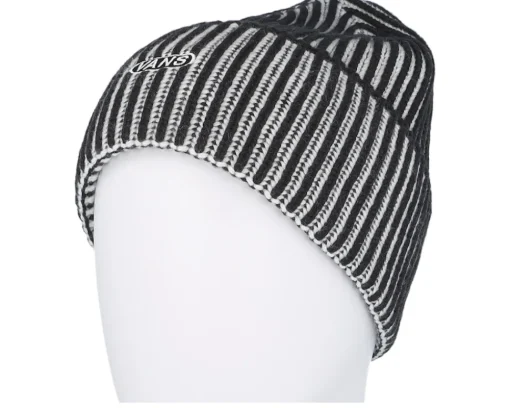 Skate-Vans Nesbit Beanie Black/White Cuff -
