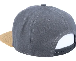 Snapback-Iconic Netherlands Map Patch Dark Heather Grey/Suede Snapback -