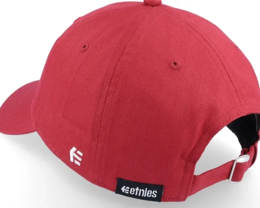 Best Etnies New Box Red Dad Cap -