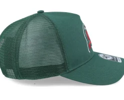 Trucker-47 Brand New Jersey Devils NHL New Mesh Hitch Dark Green Trucker -