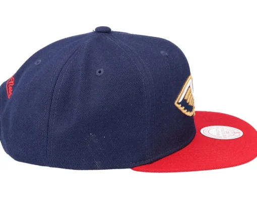 Best Mitchell & Ness New Orleans Pelicans Team 2 Tone 2.0 Navy/Red Snapback -